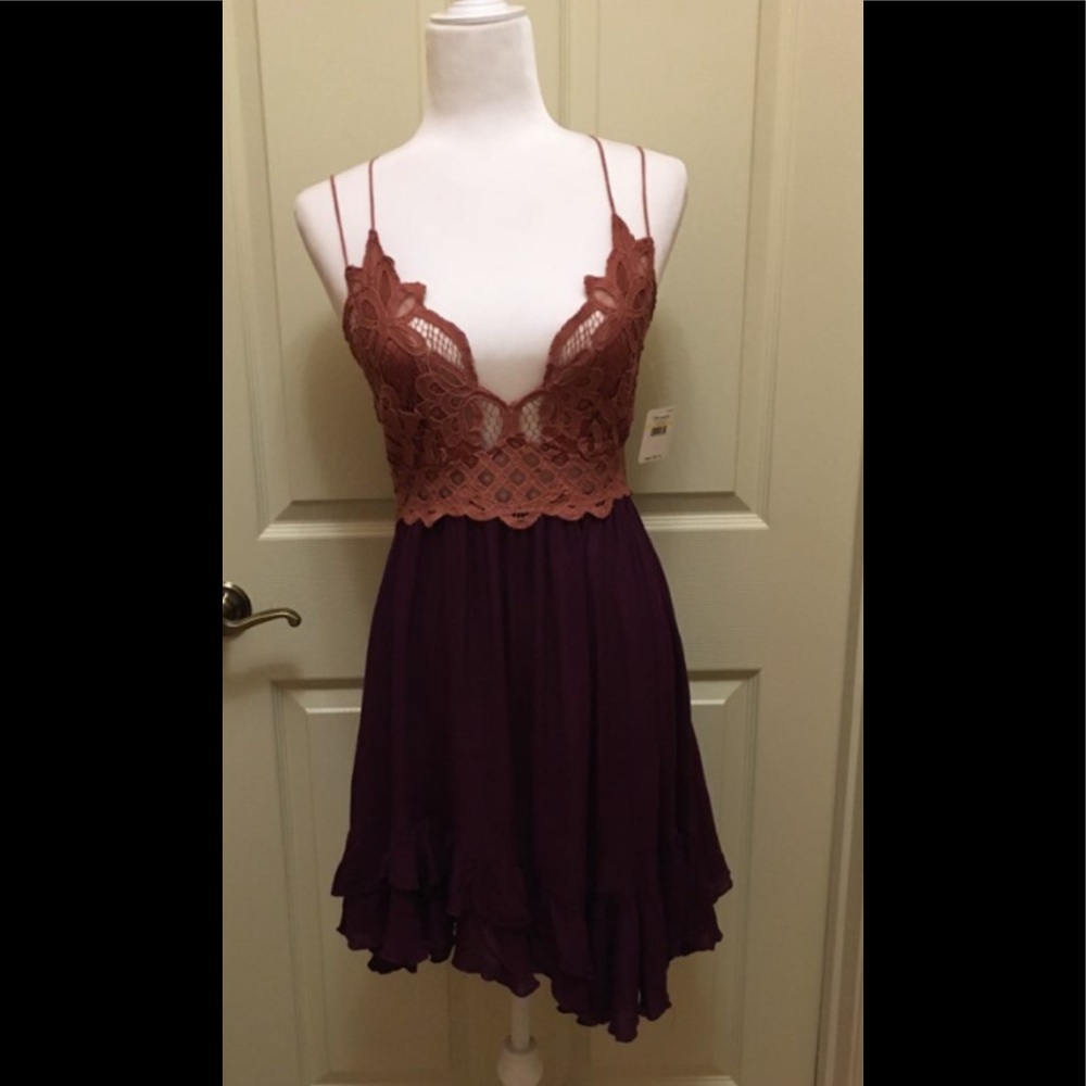 Free People Adella Lace Slip Dress - Picture 7 of 12